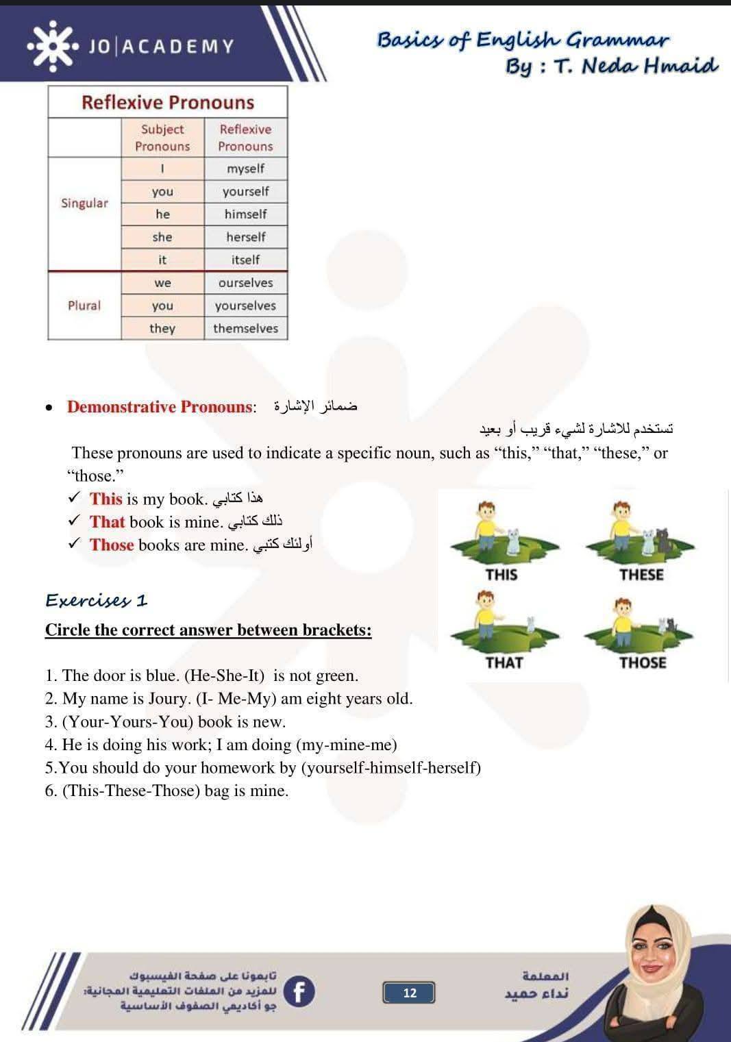 ODU3MTUwLjEwNjQ3 شرح قواعد الوحدة الاولى مادة اللغة الانجليزية للصف السابع الفصل الثاني 2025